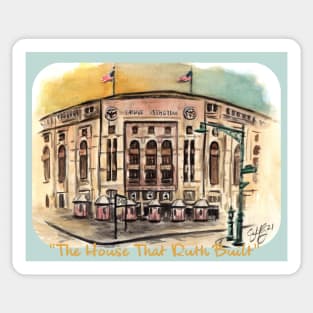 The House That Ruth Built Sticker